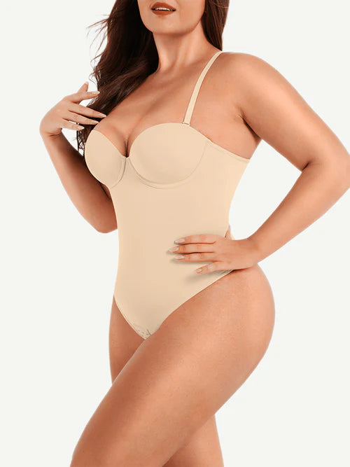 Slimming Snap-In Thong Bodysuit