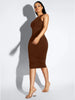 Seamless U-Back Shaping Midi Dress