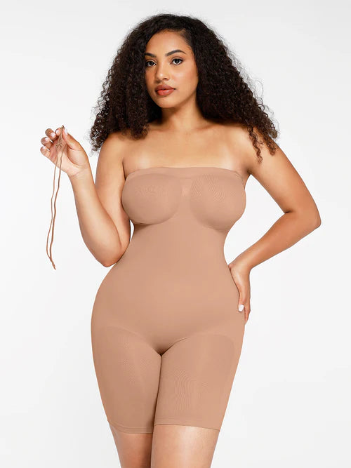 Seamless No-Strap Shaping Jumpsuit