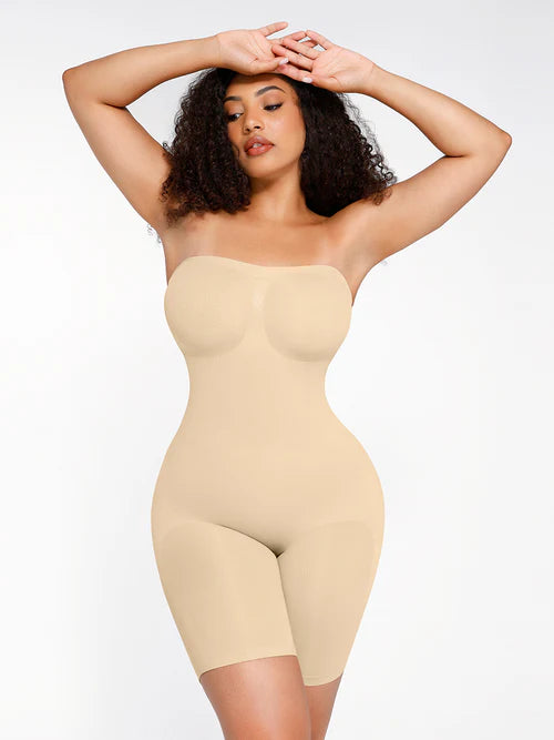 Seamless No-Strap Shaping Jumpsuit