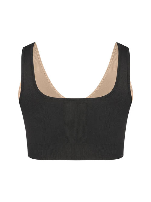 Seamless Reversible Support Bra