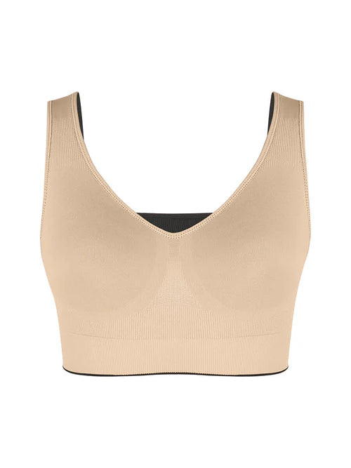 Seamless Reversible Support Bra