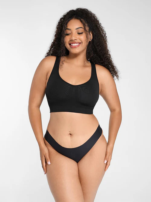 Seamless Reversible Support Bra