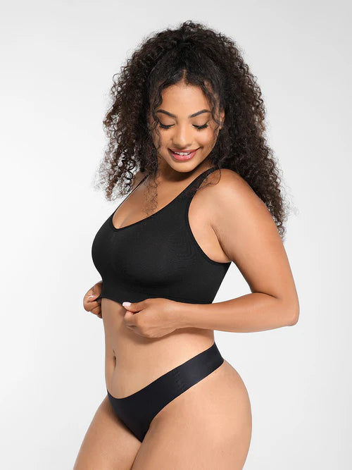 Seamless Reversible Support Bra