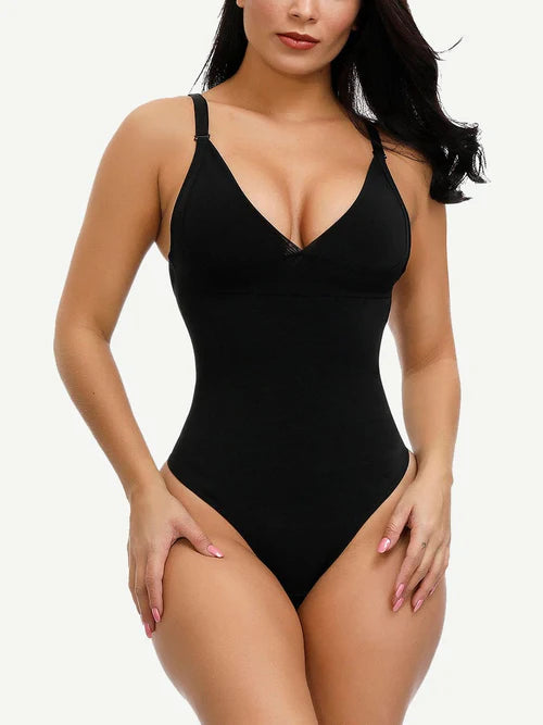 Open-Back Adjustable Snap-In Bodysuit